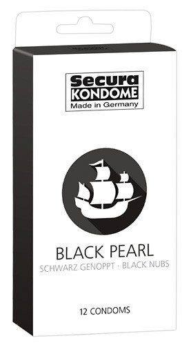Prezervative Secura Black Pearl 12 Buc.