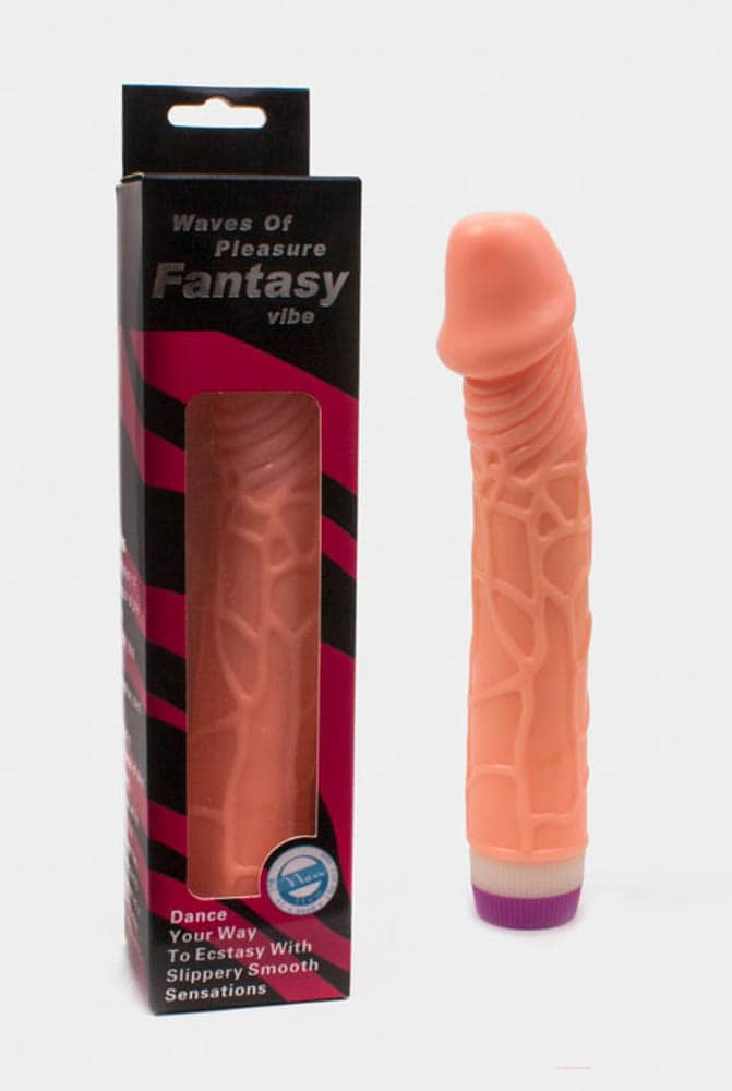 Vibrator Waves Of Pleasure Fantasy Vibe Flesh 23 Cm