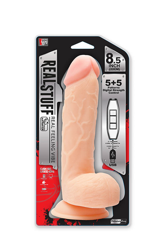 Vibrator Realstuff Flesh 22cm