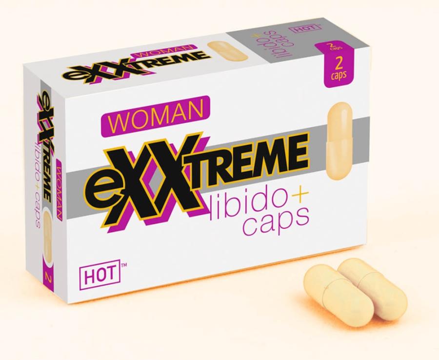 Afrodiziac Pentru Femei Hot Exxtreme Libido 2 Capsule