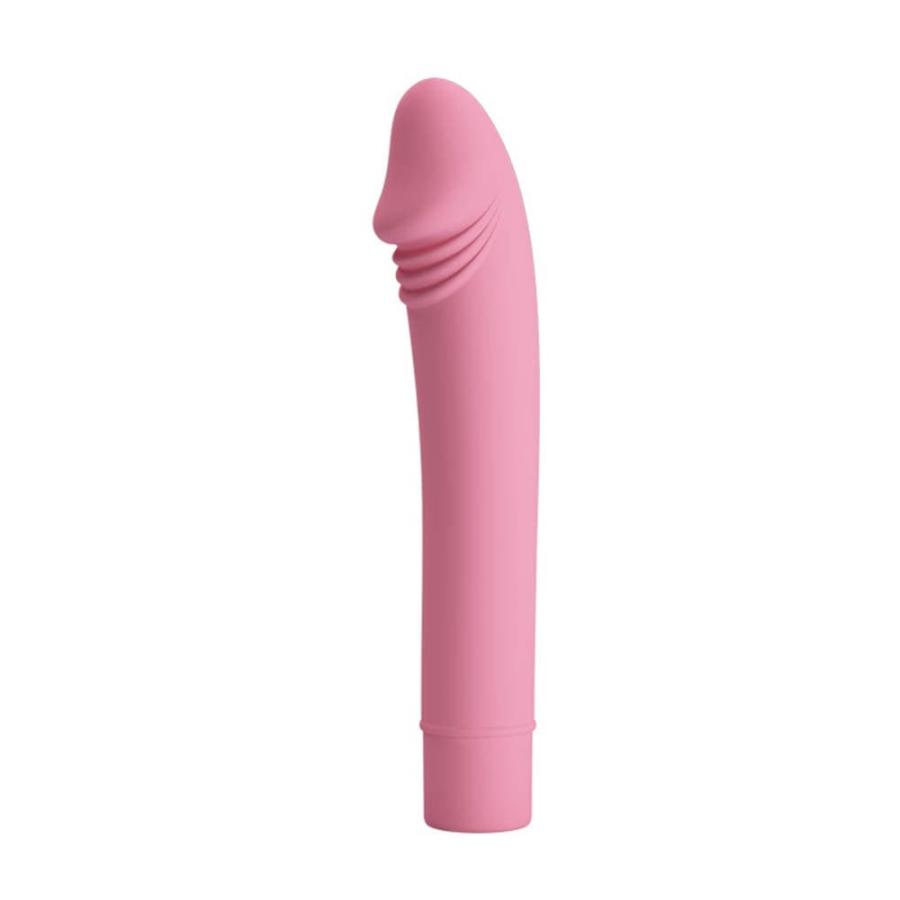 Vibrator Clasic Pixie Roz Deschis 15.4 Cm