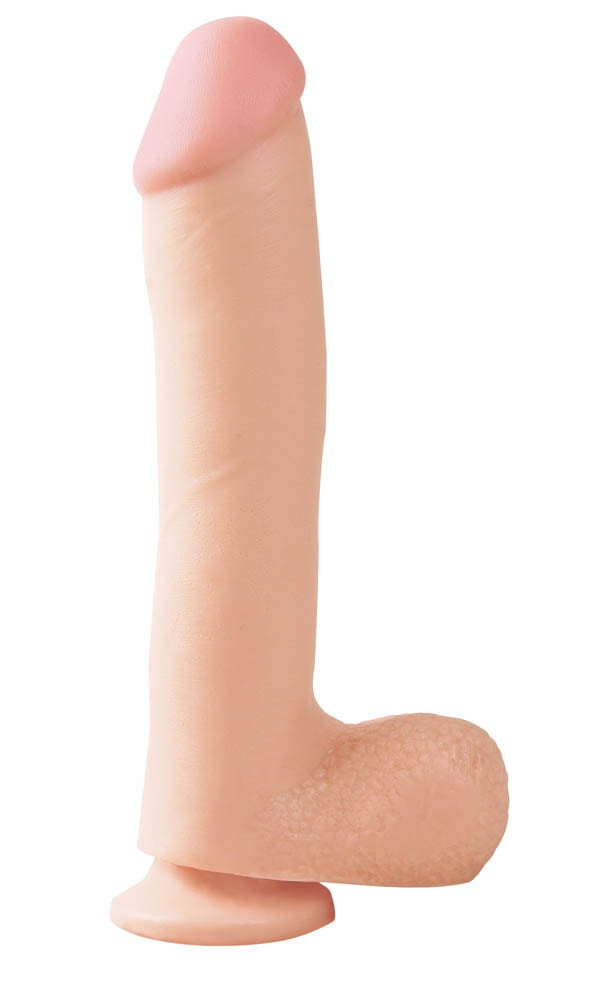 Dildo Clasic Cu Ventuza Natural 25 Cm