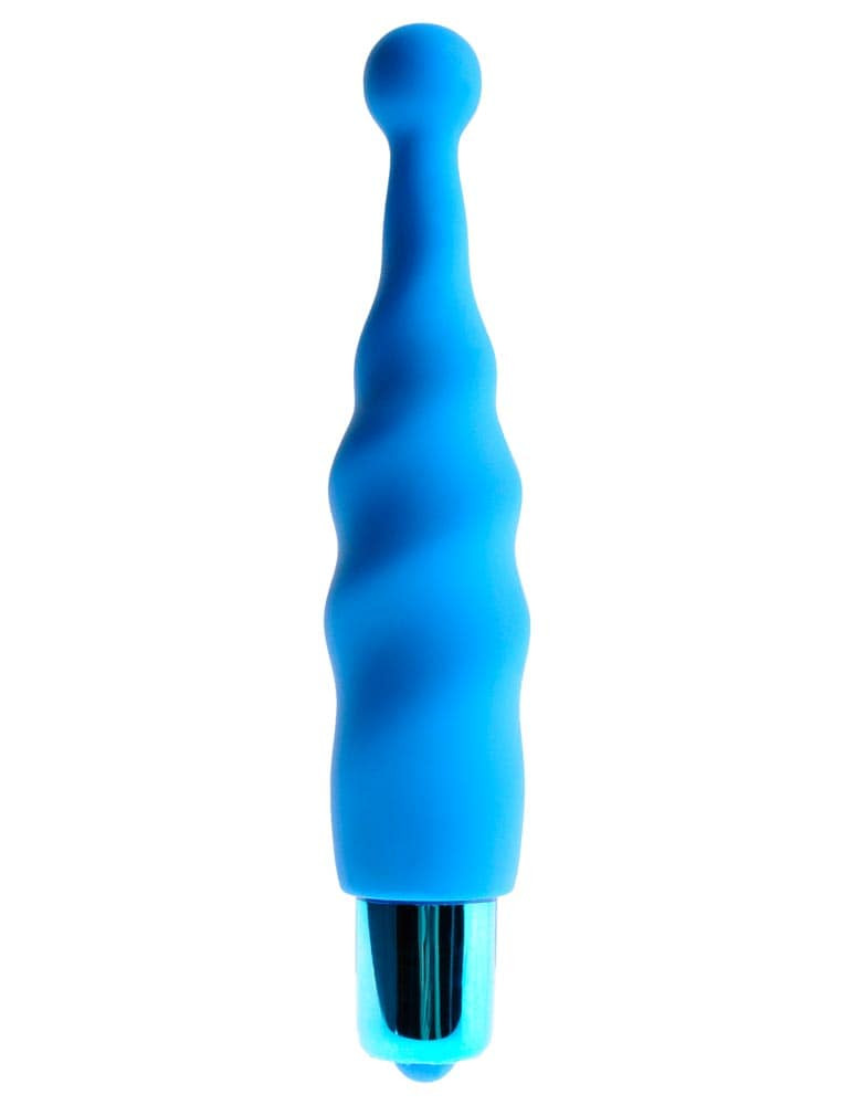 Vibrator Silicone Fun Vibe Albastru