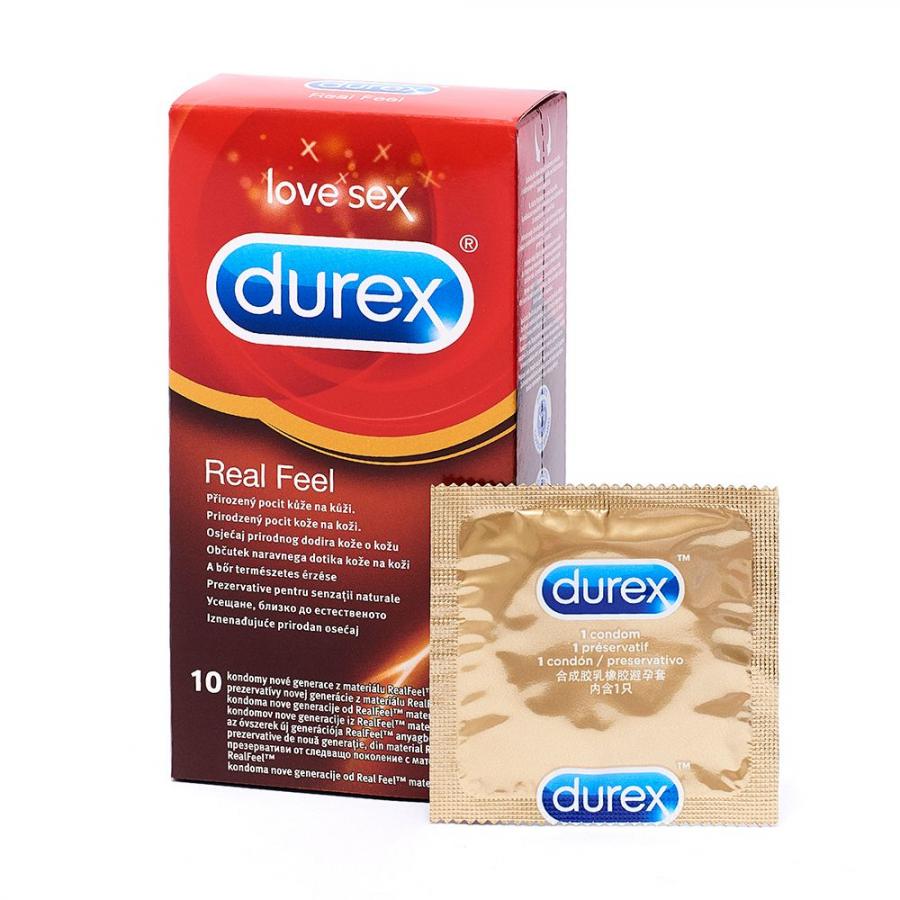 Prezervative Durex Real Feel 10 Buc in SexShop KUR Romania