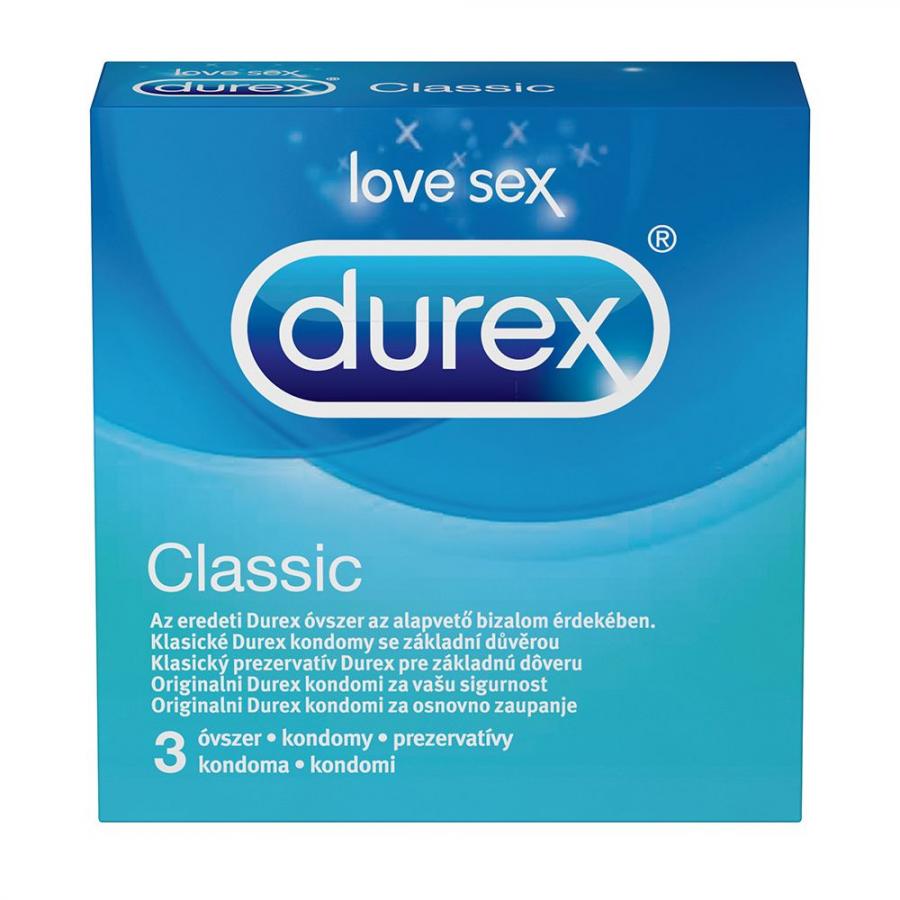 Prezervative Durex Classic 3 Buc