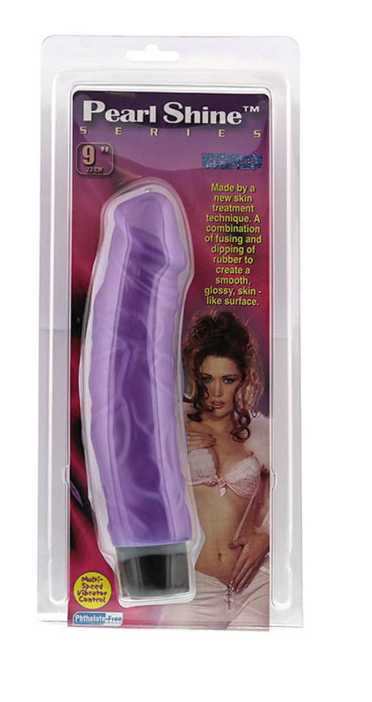 Vibrator Realistic Pearl Shine Mov 22.8 Cm