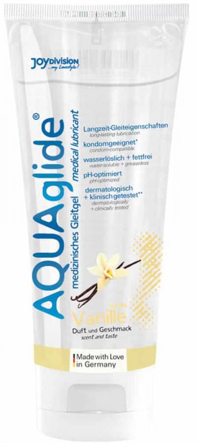 Lubrifiant Aquaglide Cu Aroma De Vanilie 100 Ml