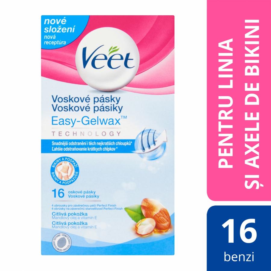 Benzi De Ceara Rece Veet Pentru Linia Bikinilor Si Axile 16 Benzi