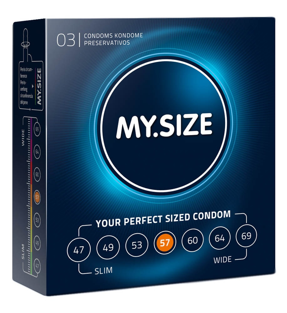 Prezervative My Size 57 Mm 3 Buc. in SexShop KUR Romania