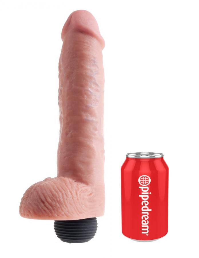 Dildo Realistic Cu Functie Ejaculare King Cock Natural 27 Cm