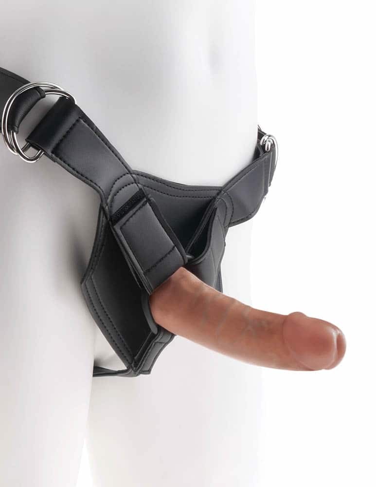 Ham Strap-on Cu Dildo King Cock Natural 15 Cm