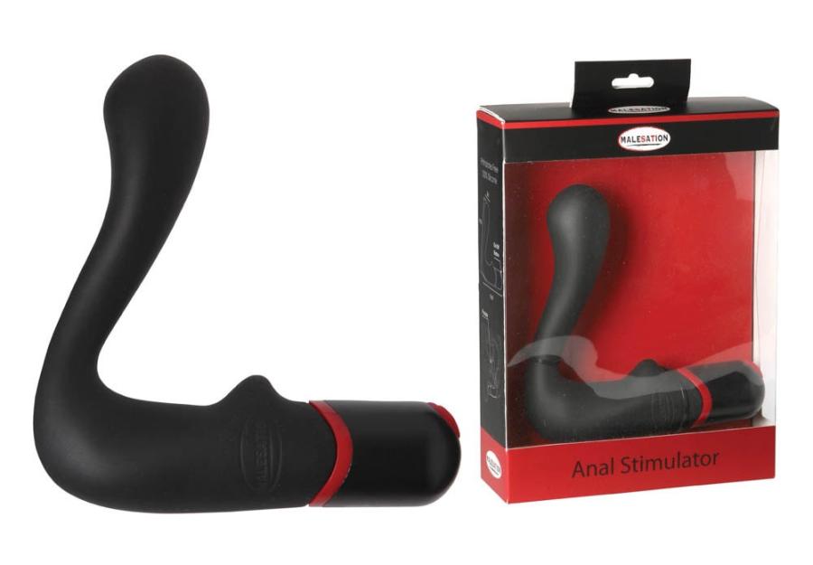 Vibrator Anal Stimulator Negru in SexShop KUR Romania