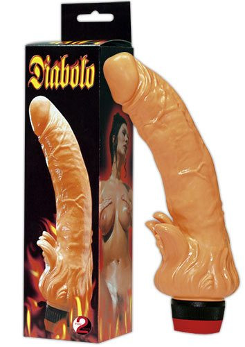 Vibrator Realistic Diabolo 21 Cm