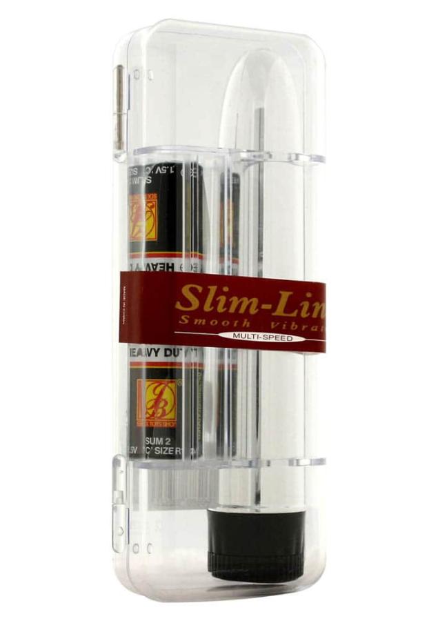 Vibrator Slim-line Argintiu 19 Cm