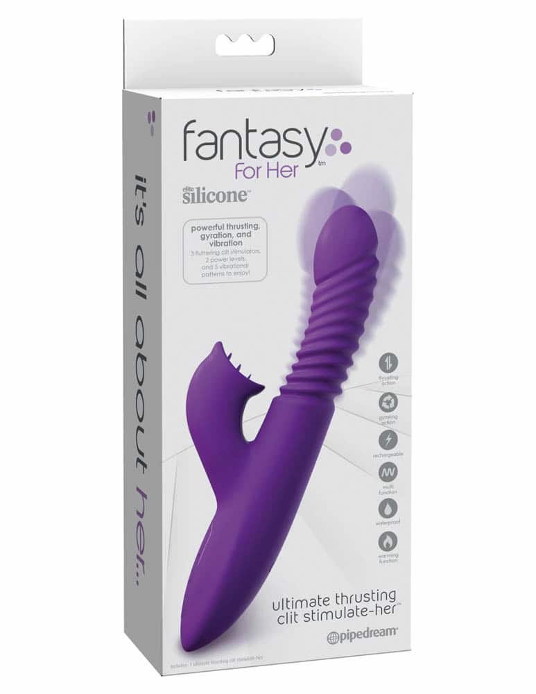 Vibrator Special Ultimate Thrusting Clit Stimulate-her Mov