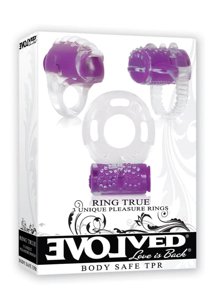 Set 3 Inele Cu Vibratii Ring True