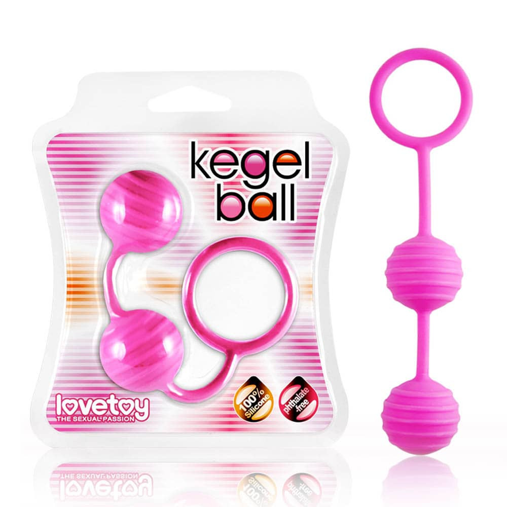 Bile Vaginale Kegel Silicon 1 Roz