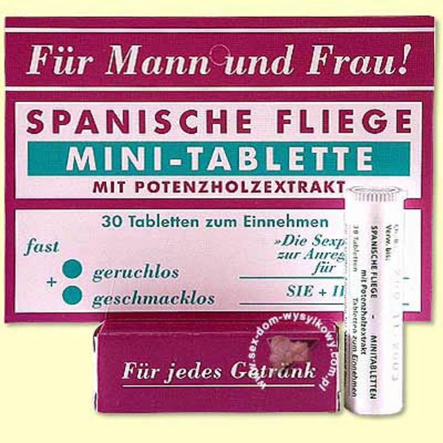 Afrodisiac Unisex Spanische Fliege 30 Mini Tablete