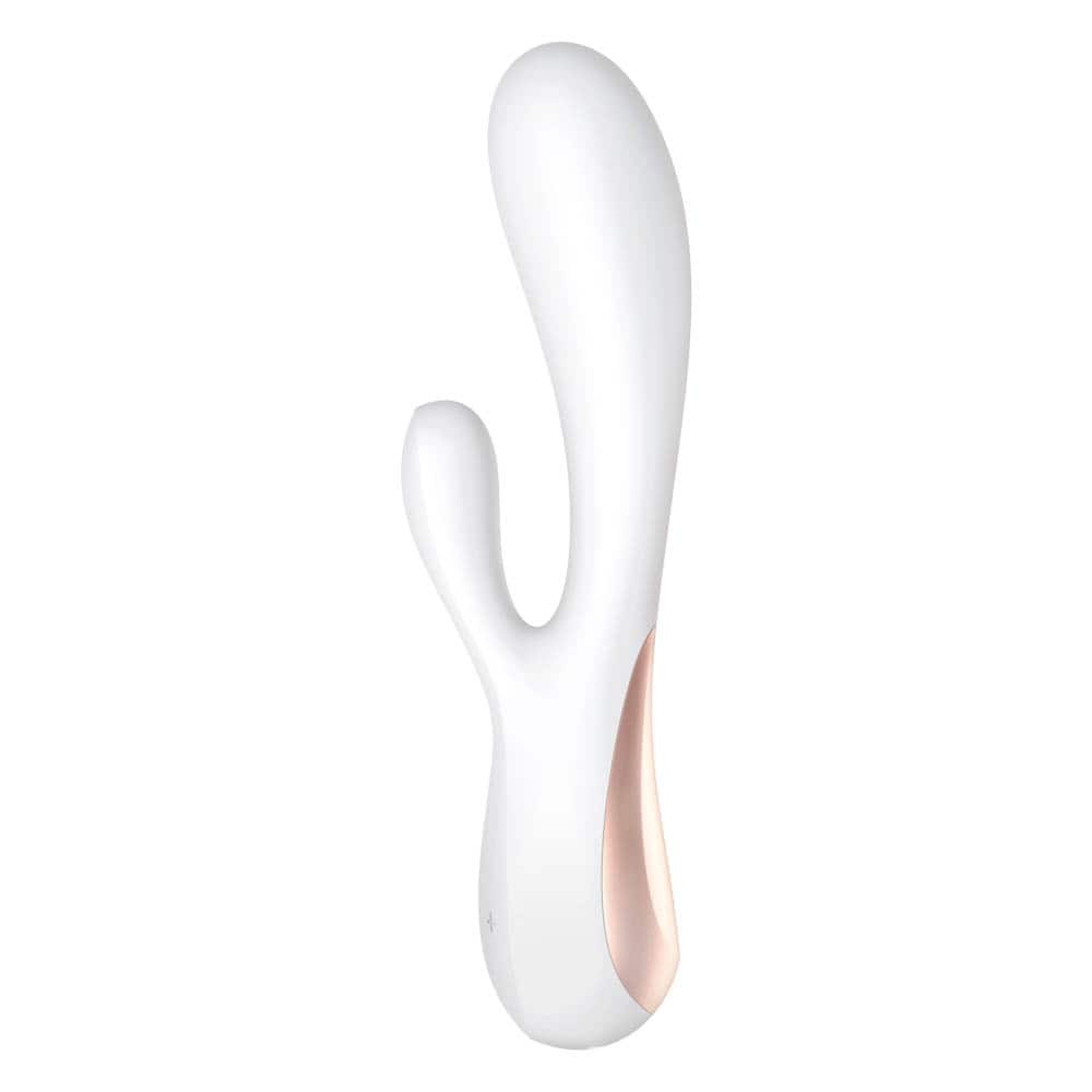 Vibrator Rabbit Mono Flex Alb in SexShop KUR Romania