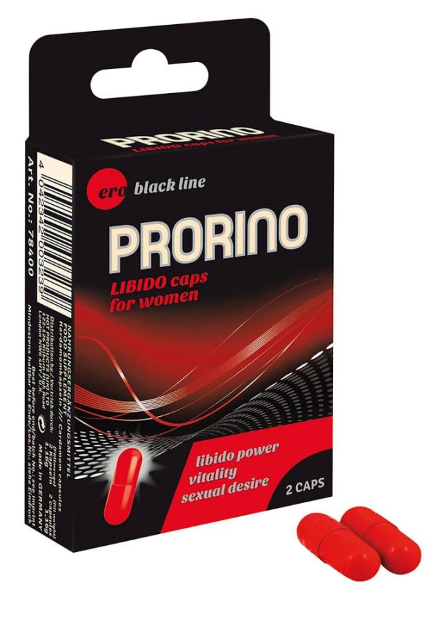 Capsule Afrodiziace Pentru Femei Prorino Libido 2 Buc