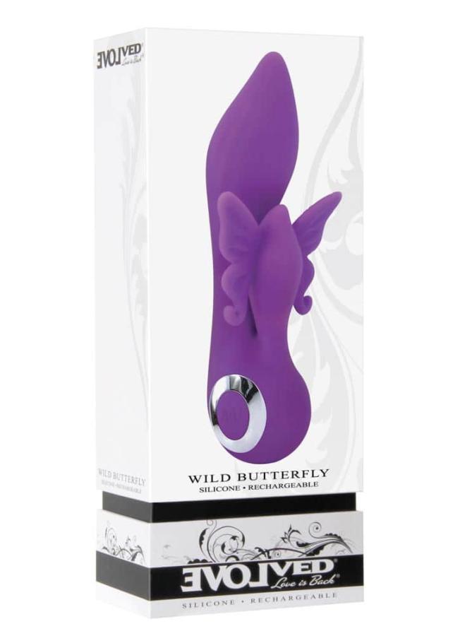 Vibrator Wild Butterfly Purple in SexShop KUR Romania