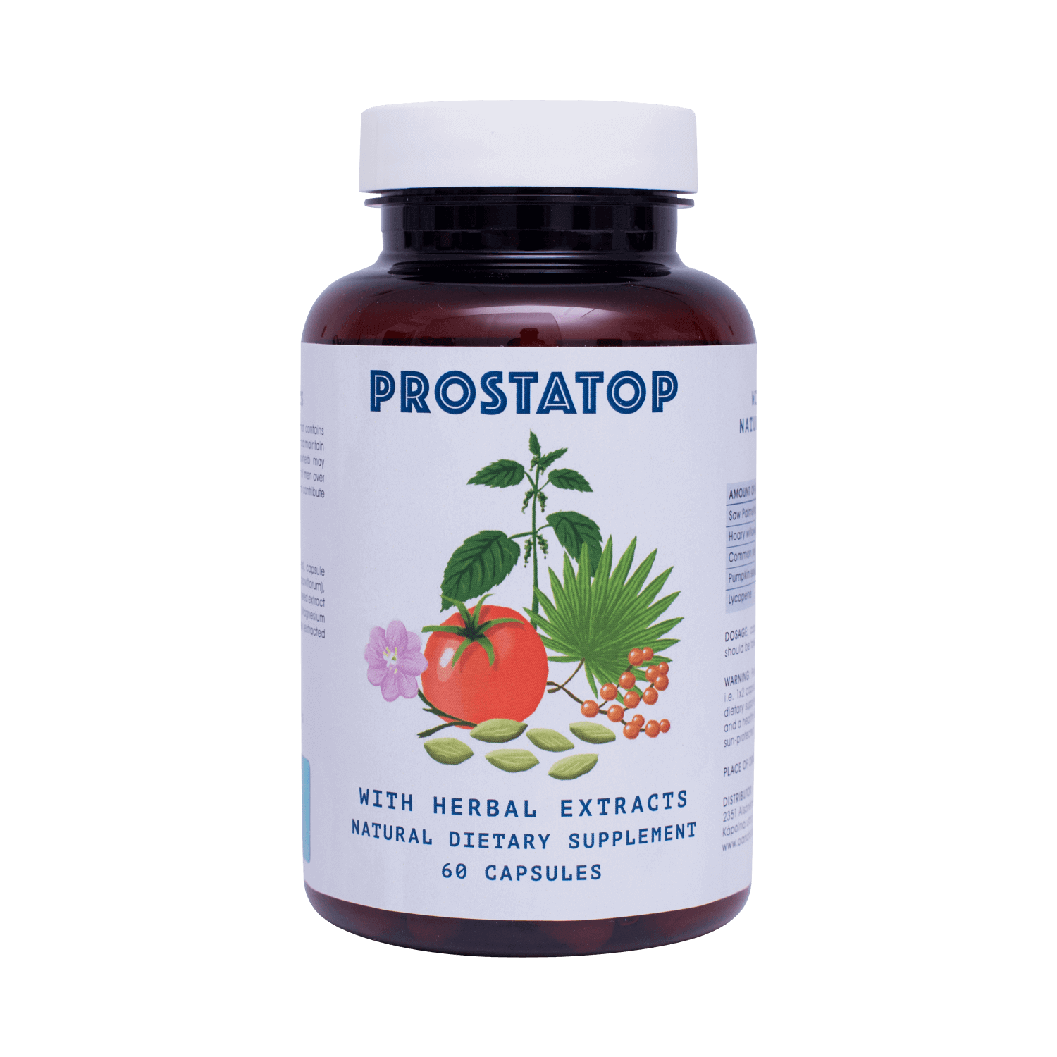 Prostatop (60 Capsule) - Pastile Pentru Functionarea Corecta A Prostatei