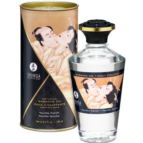 Ulei Afrodiziac Cu Efect De Caldura Vanilla Fetish 100 Ml