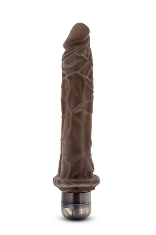 Vibrator Realistic Dr. Skin Cock Vibe 8 Brun 24.5 Cm