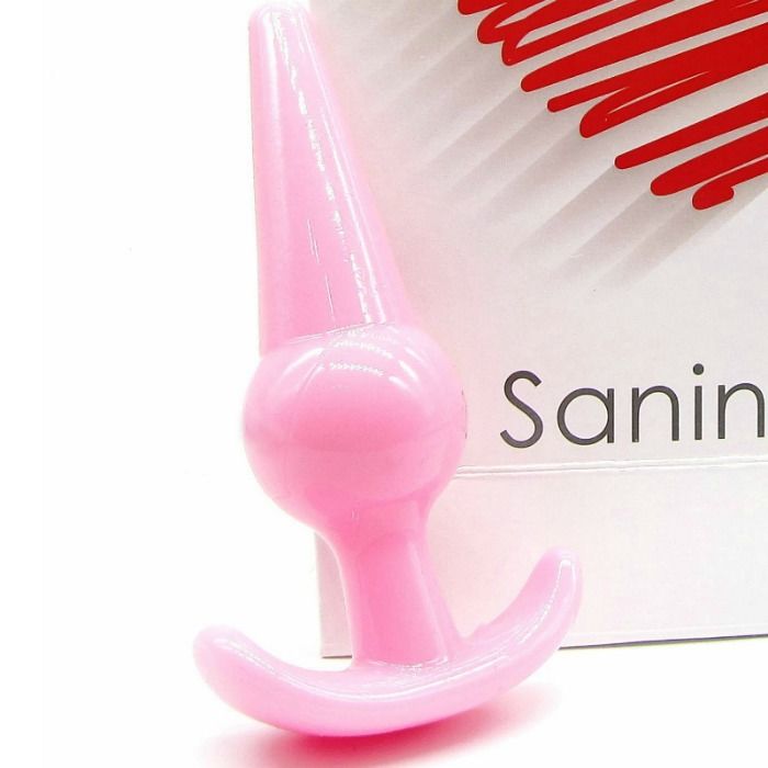 Plug Anal Saninex Roz in SexShop KUR Romania