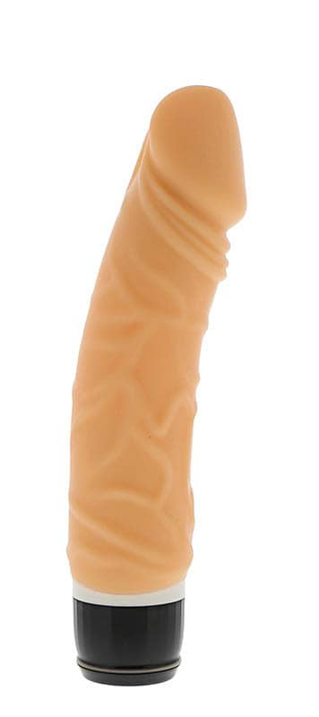 Vibrator Realistic Silicone Classic Flesh 16.5 Cm