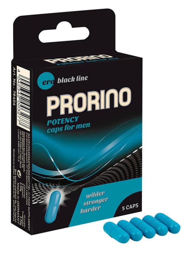 Capsule Concentrate Pentru Potenta Prorino 5 Buc