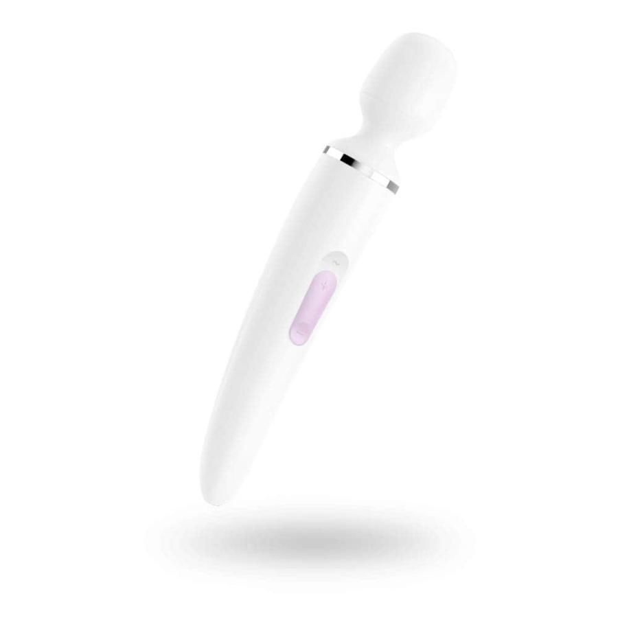 Vibrator Wand-er Woman Alb/crom in SexShop KUR Romania