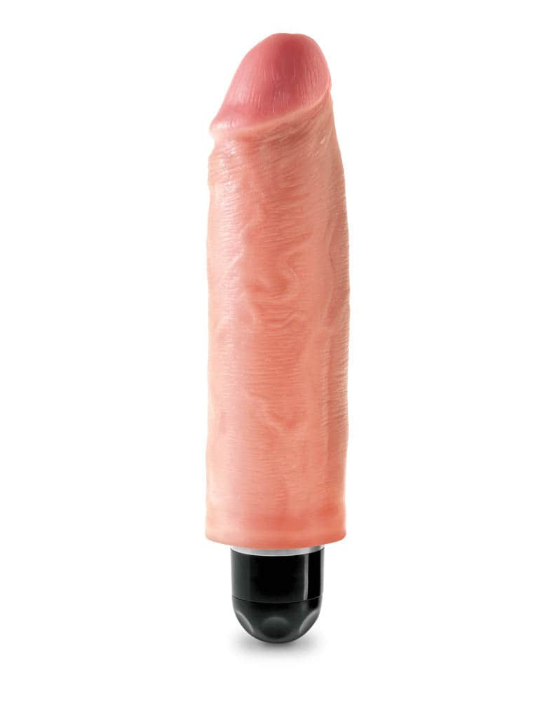 Vibrator Realistic King Cock Stiffy Natural 17.7 Cm