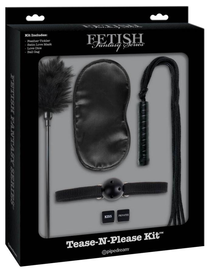 Set Accesorii Erotice Tease-n-please Negru 5 Piese