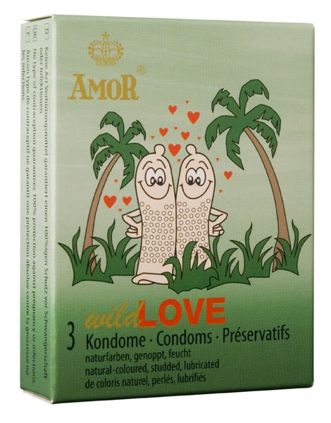 Prezervative Amor Wild Love 3 Buc. in SexShop KUR Romania