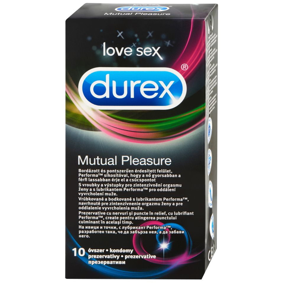 Prezervative Durex Mutual Pleasure 10 Buc