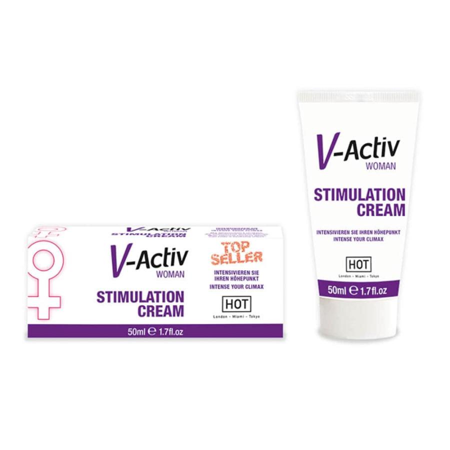 Crema Afrodiziaca Pentru Femei V-activ 50 Ml