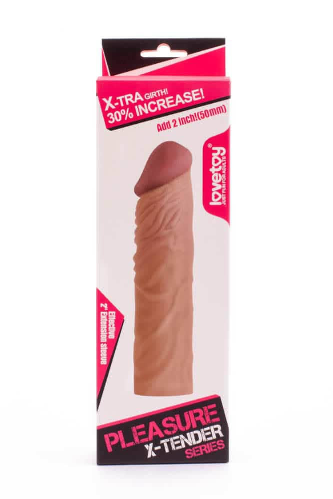Prelungitor Penis Pleasure X-tender +5 C in SexShop KUR Romania