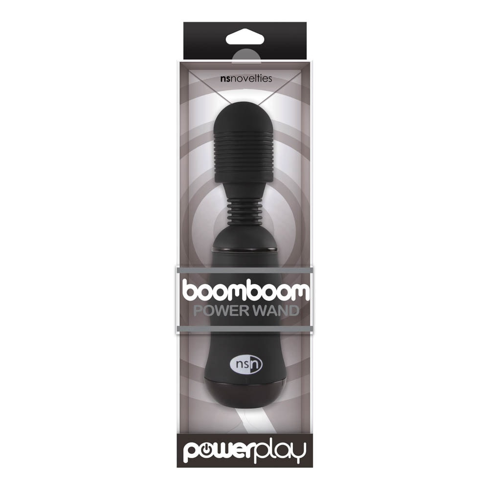 Vibrator Boomboom Power Wand Negru