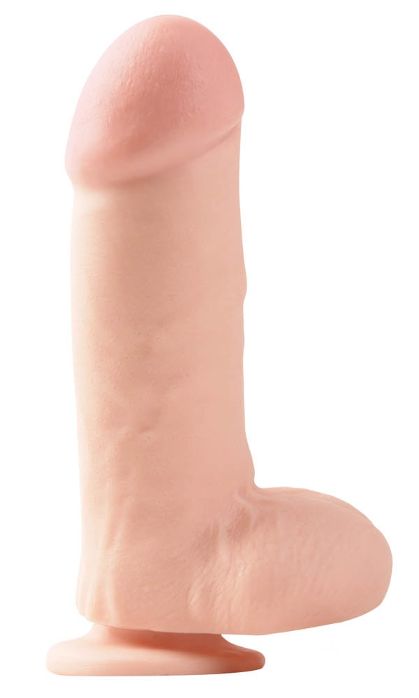 Dildo Clasic Cu Ventuza Big 7 Natural 17.8 Cm