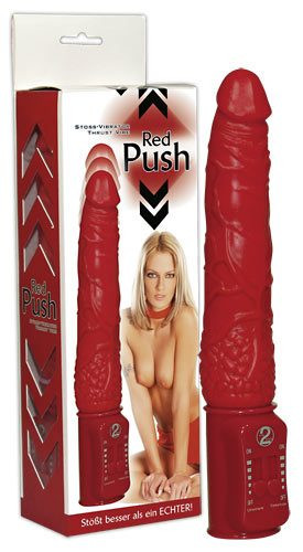 Vibrator Cu Functie Up&down Red Push 27.5 Cm