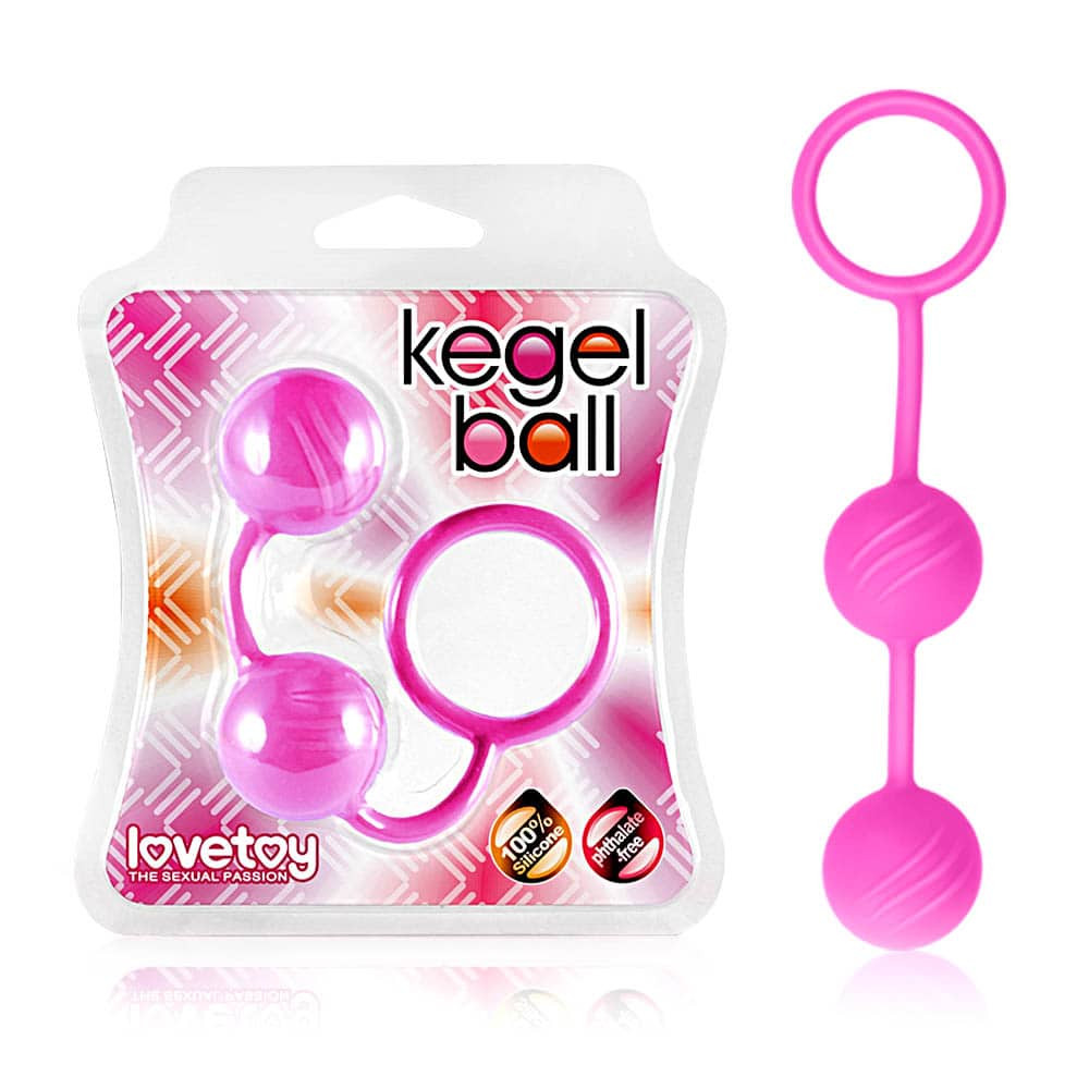 Bile Vaginale Kegel Silicon 3 Roz