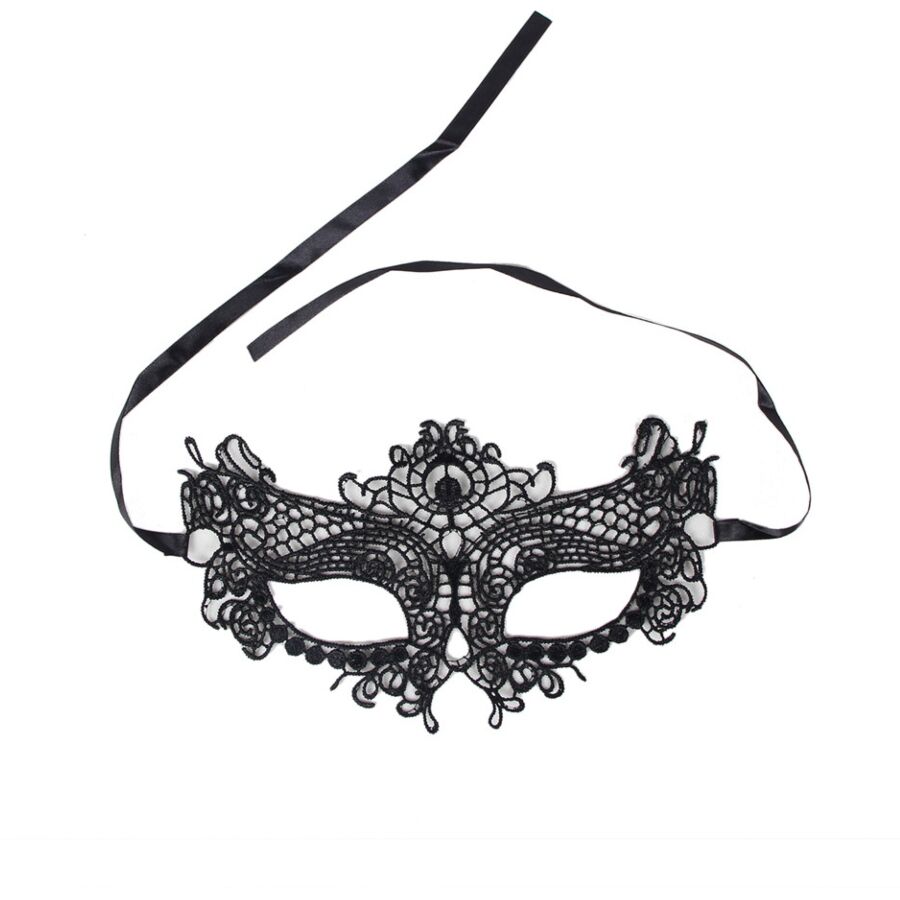Masca Dantela Queen Neagra