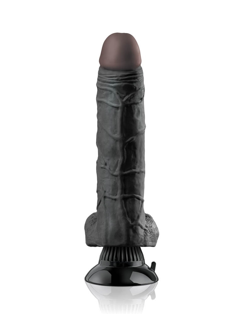 Vibrator Realistic Real Feel Deluxe No.7 Negru 22.8 Cm