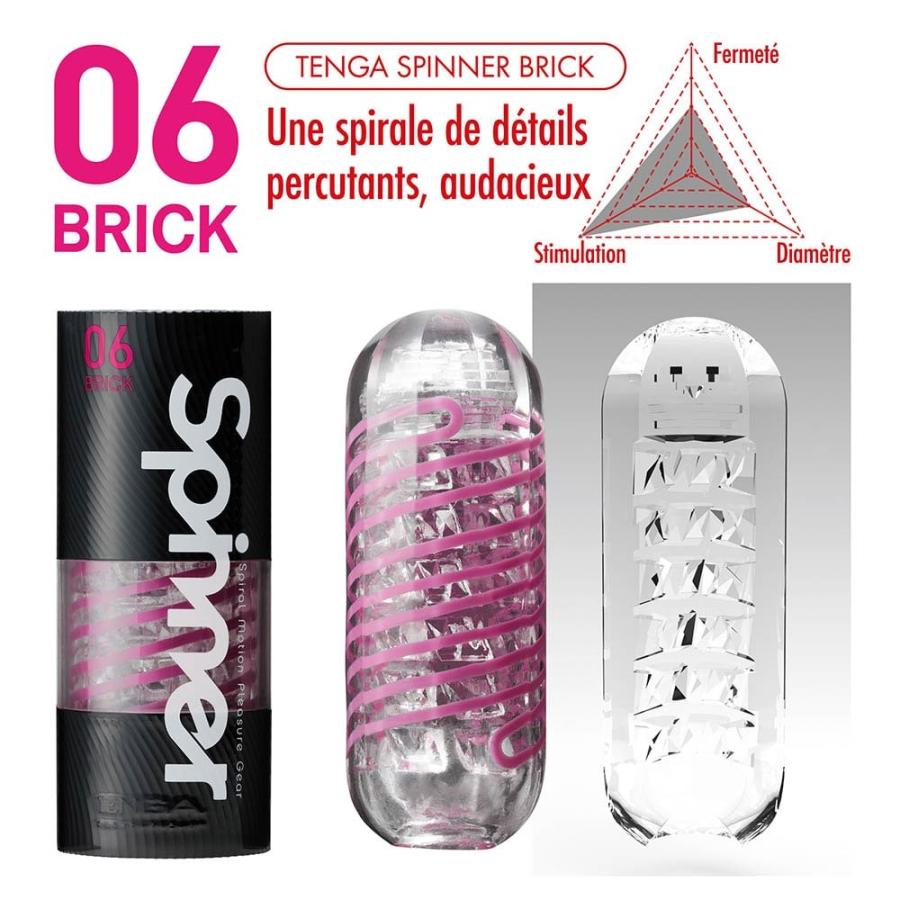 Masturbator Rotatic Spinner 06 Brick