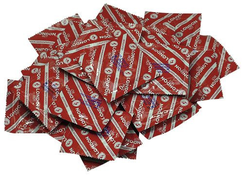 Prezervative London Red (capsune) 100 Bu in SexShop KUR Romania