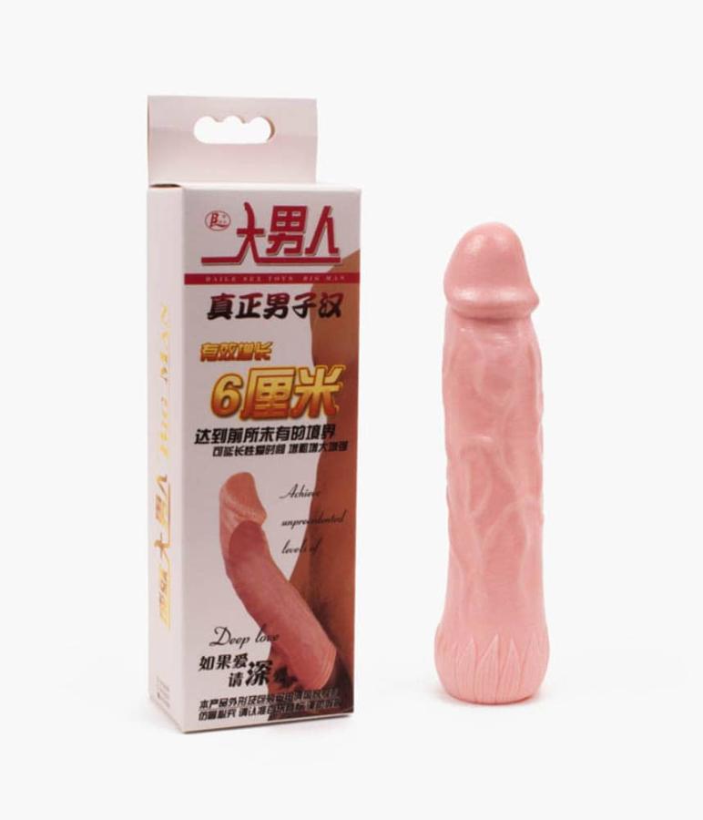 Prelungitor Realistic Penis Sleeve Iii in SexShop KUR Romania