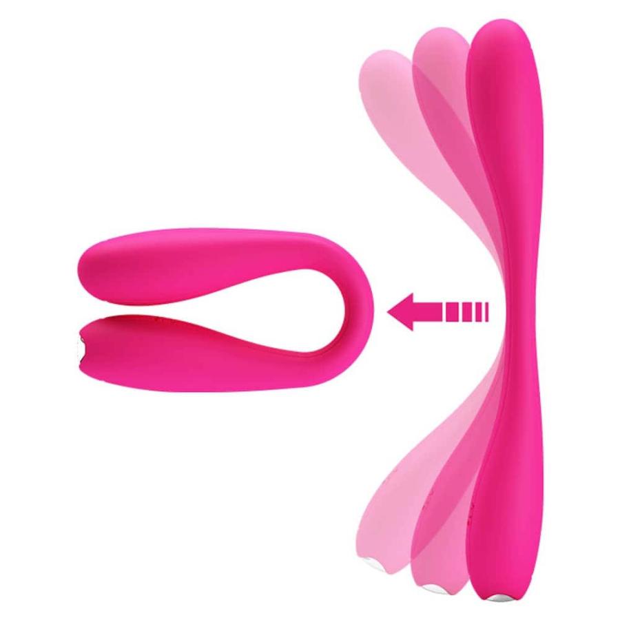 Vibrator Super Flexibil Yedda Roz in SexShop KUR Romania