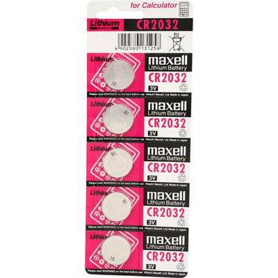 Set 5 Baterii Cr12032 3v Alkaline