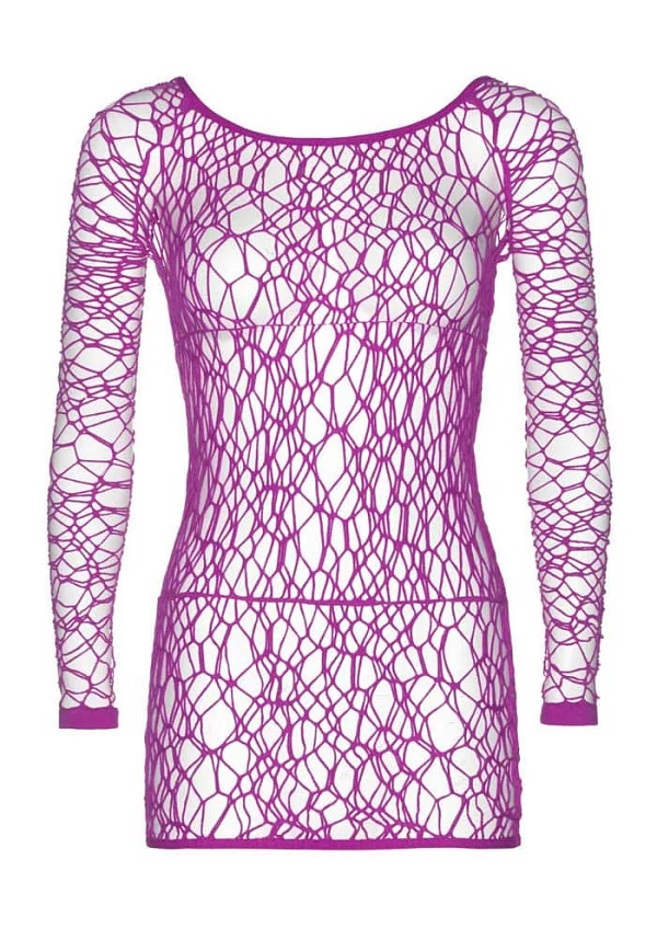 Rochita Sexy Tip Plasa, Violet, Marime Universala